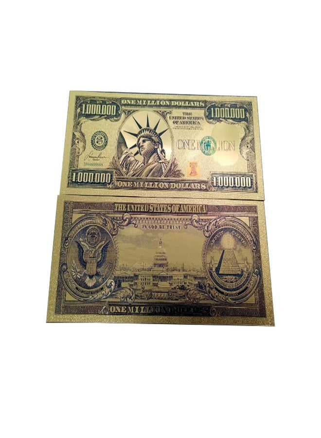 blinkee One Million Dollar Gold Foil Novelty Bookmark 1 piece – Shiny Metallic Collector Design with Embossed Detailing – Unique Patriotic Gift or Keepsake for Books, Journals, and Display - Image 5