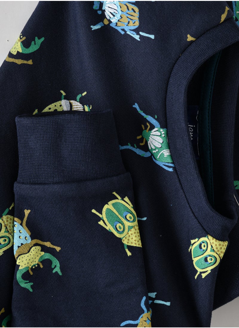 JAM Boys' Bug Print Crew Neck Sweatshirt  - Image 3