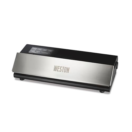 Weston 65-0501-W Professional Advantage Vacuum Sealer, 11", Stainless Steel and Black - Image 1