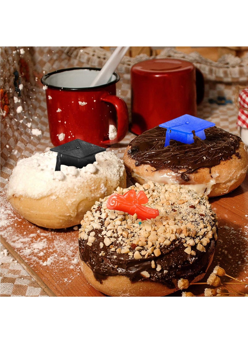 SYOSI مجموعة قوالب سيهوزي السيليكون graduation مكونة من 5 قطع 2023 قوالب المطبخ للخبز، قوالب الشوكولاتة للحلويات، قالب الراتنج للخبز، قالب سيليكون لتزيين كعكة حفلة التخرج والكوكيز. - Image 3