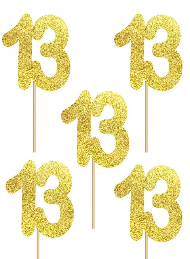 اوموني 12 قطعة من أعواد تزيين الطاولات باللون الذهبي اللامع، مثالية لحفلات أعياد الميلاد والذكرى السنوية وحفلات الزفاف. - Image 2