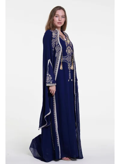 AL BENT AL SHARQIEH embroidered kaftan dress