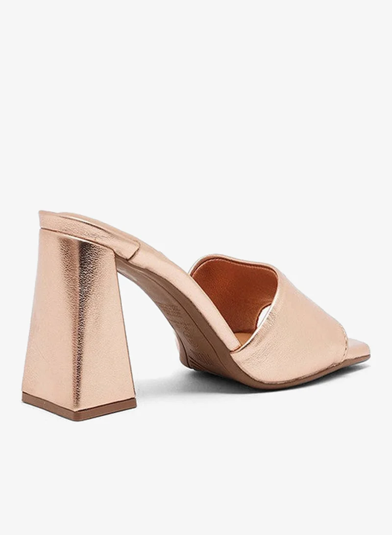 Vizzano Gold Pink High Heels Sandals with Back Strap – Elegant sling Back Heels for Girls & Ladies for Women | Best Price UAE