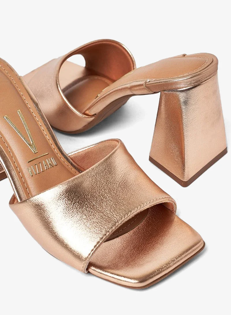 Vizzano Gold Pink High Heels Sandals with Back Strap – Elegant sling Back Heels for Girls & Ladies for Women | Best Price UAE
