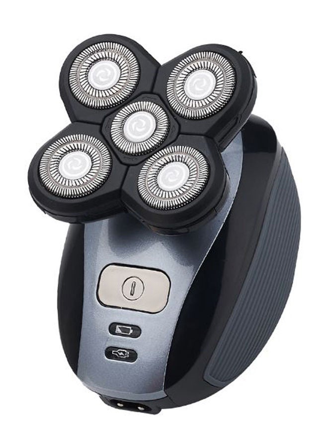 NIBEMINENT 5-In-1 4D Rechargeable Electric Shaver Blue/Black - Image 1