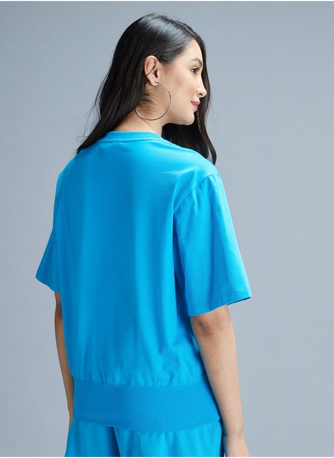 Kappa - Kappa Logo Detail T-shirt with Round Neck and Short Sleeves - Image 1