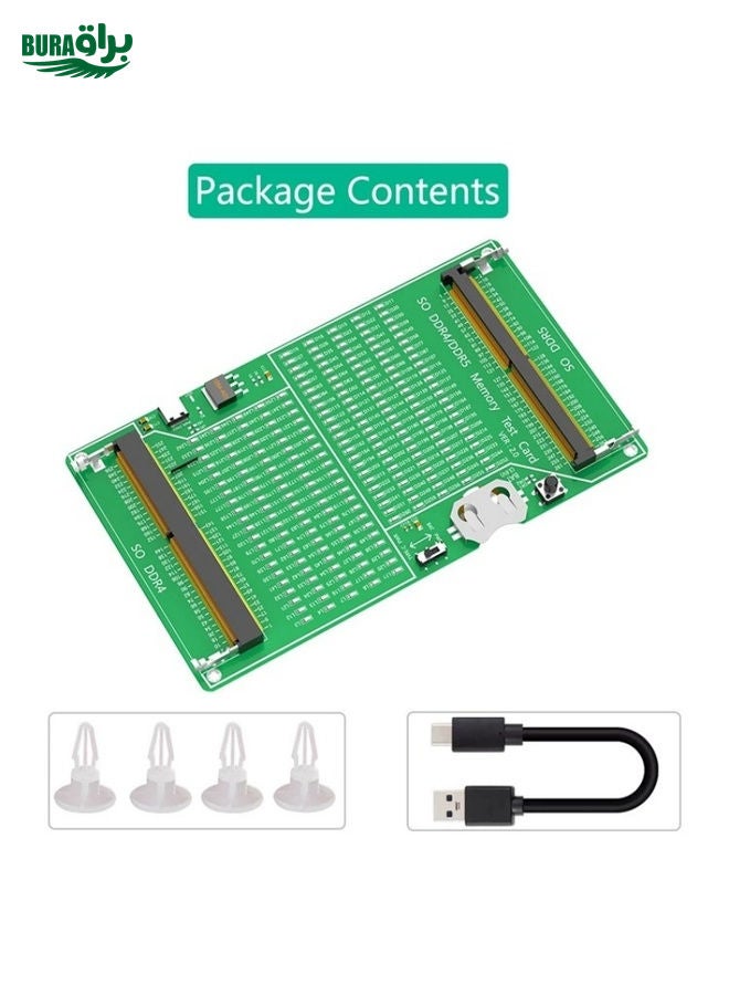 YNS-03 DDR4 / DDR5 2-in-1 Memory Tester Memory Test Card Notebook Memory Stick Tester