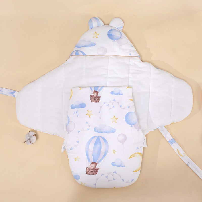 Baby Baby Birth Room Holding Quilt Newborn Holding Quilt Butterfly Holding Quilt Sleeping Bag Cotton Four Seasons Baby Supplies - Image 1