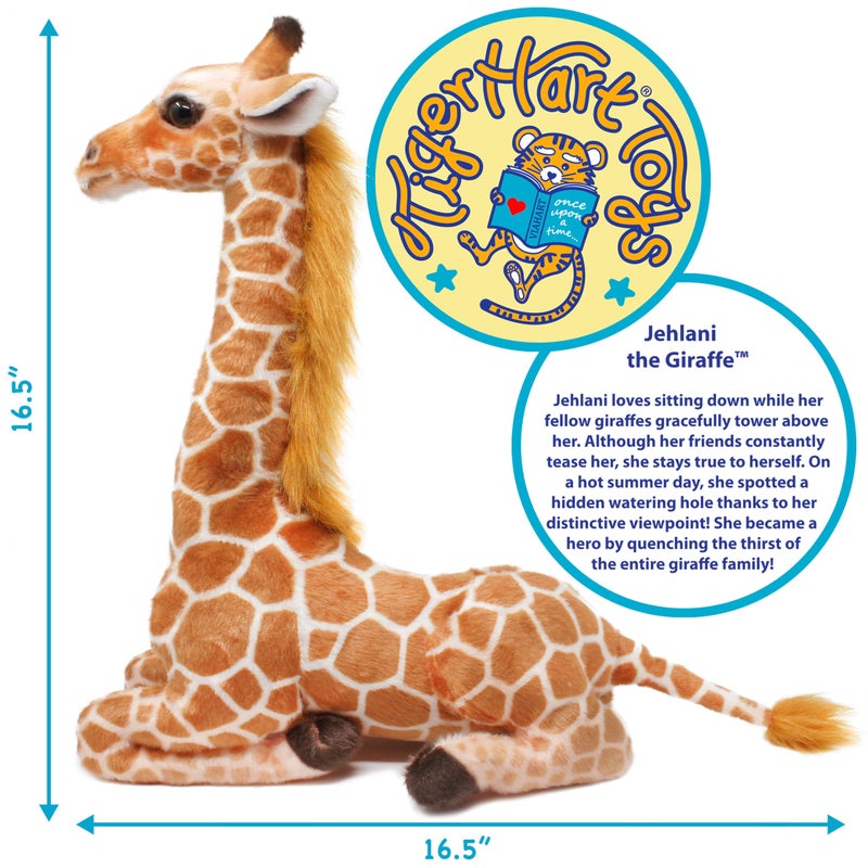 TigerHart Jehlani The Giraffe - 18 Inch Stuffed Animal Plush - Image 3