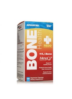 REDD REMEDIES , Bone Health Advanced, Natural Support with Calcium and Vitamin K2, 120 Capsules  - Image 3
