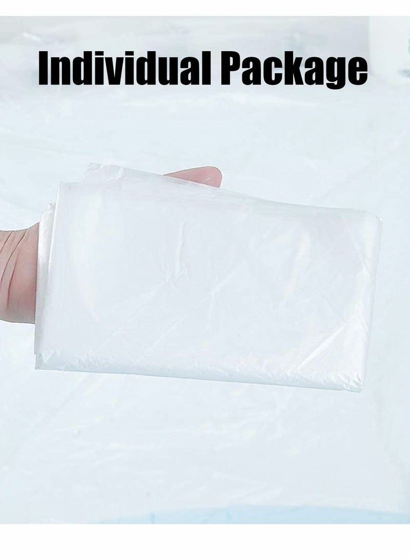 Excefore Disposable Bathtub Cover Liner, 50 Pcs Ultra Large Bathtub Liner Plastic Bag, 120 x 260 cm Bath Tub Liner Water Storage Bag or Hotel - Image 4