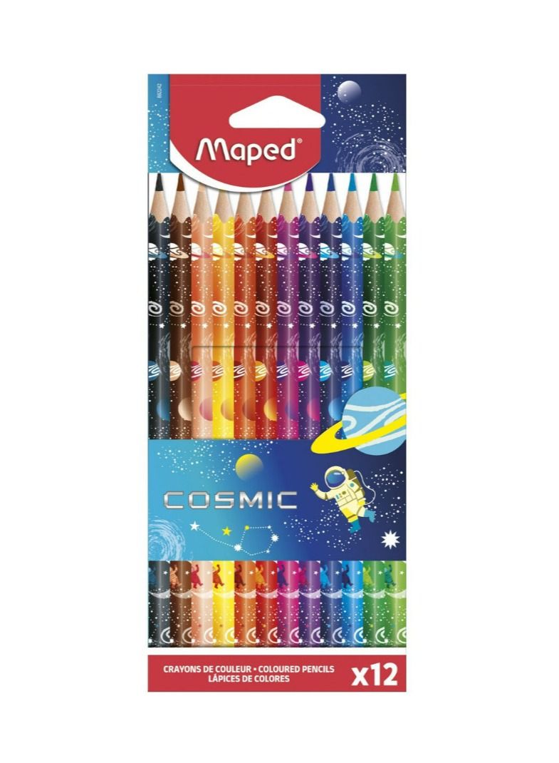 Maped Color Pencils Cosmic 12 colors - Image 1