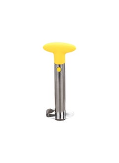 NIBEMINENT Steel Pineapple Cutter Yellow 24x10x10cm  - Image 1