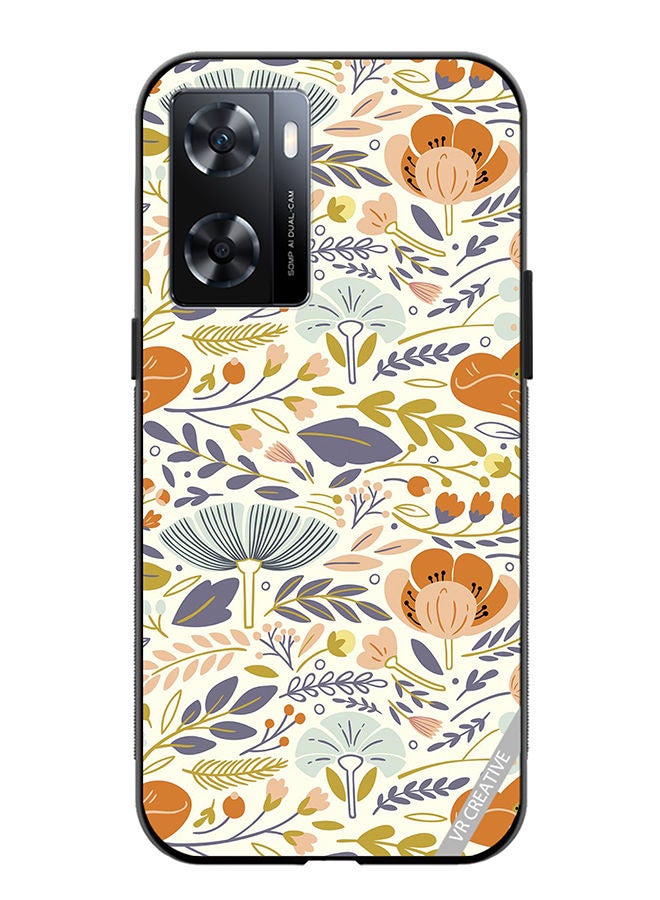 VR CREATIVE Protective Case Cover For OnePlus Nord N20 SE Orangiea Design Multicolour - Image 1