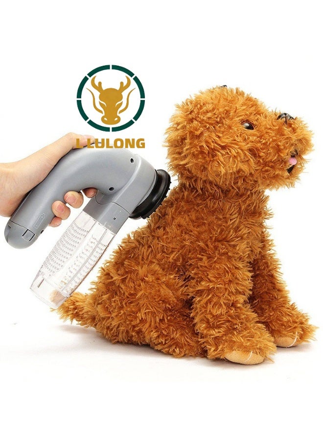 L LULONG Cordless Pet Hair Vacuum Brush Grooming and Cleaning in One with Sealed Collector No Mess for Cats and Dogs - Image 3
