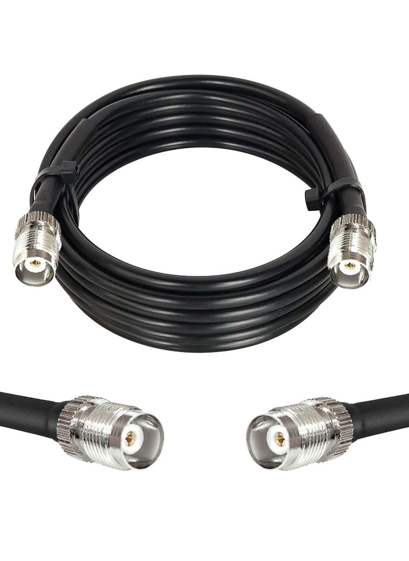 Ohm OHM TNC Female to TNC Female Antenna Cable RG58  - Image 1