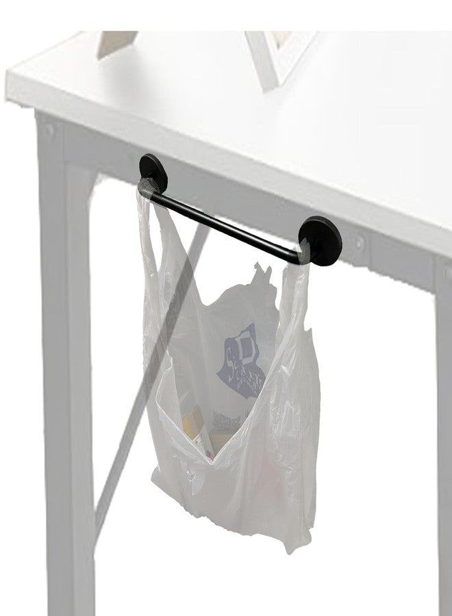 Pmsanzay Magnetic Trash Bag Holder, Table Side Plastic Bag Holder,Grocery Bag Holder for Desk - Garbage Bags are Always at Your fingertips, No Need to Walk Back and Forth - up to 2 kg(4 lbs) - Image 1