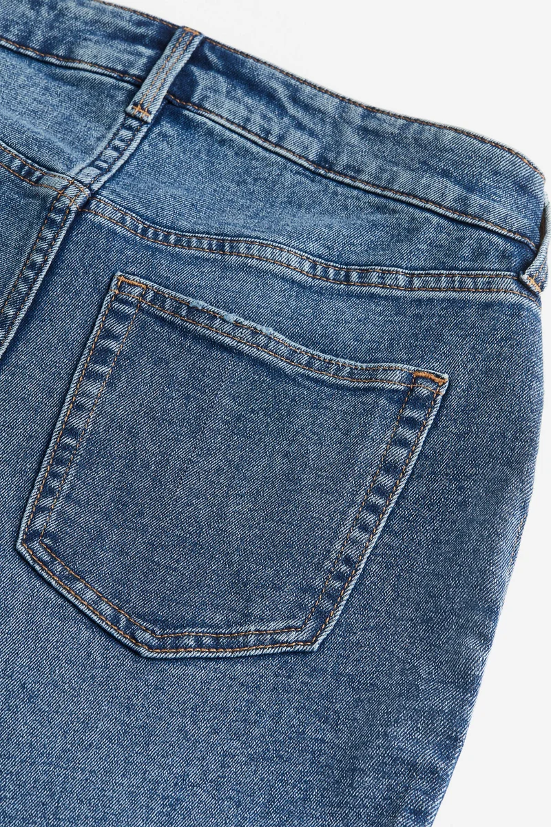 H&M MAMA Slim Straight Low Jeans
