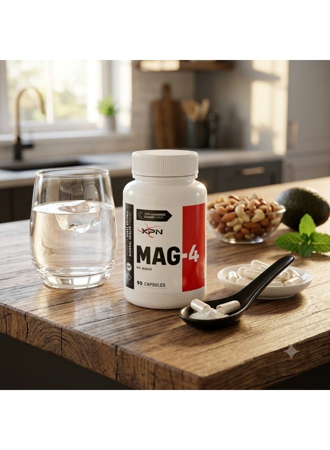 XPN Mag-4 90 Capsules – Advanced Magnesium Complex for Muscle Function, Recovery & Daily Wellness - Image 3