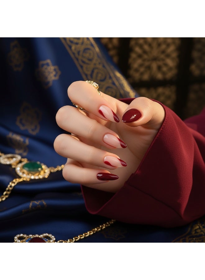 سنسيب قطعة قصيرة مربعة من الأظافر المضغوطة: أظافر صناعية من الأكريليك، أظافر صناعية لملاءمة سلسة - Image 1