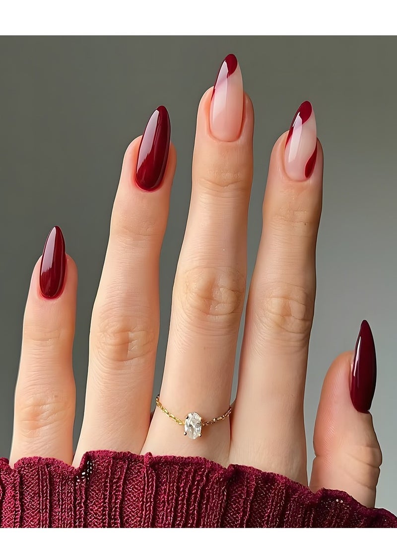 سنسيب قطعة قصيرة مربعة من الأظافر المضغوطة: أظافر صناعية من الأكريليك، أظافر صناعية لملاءمة سلسة - Image 2