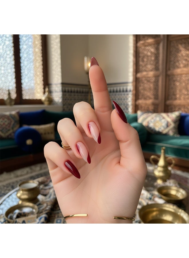 سنسيب قطعة قصيرة مربعة من الأظافر المضغوطة: أظافر صناعية من الأكريليك، أظافر صناعية لملاءمة سلسة - Image 3