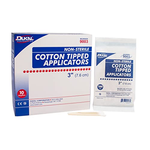 dukal Non-Sterile Cotton Tip Applicators 3" - Image 4