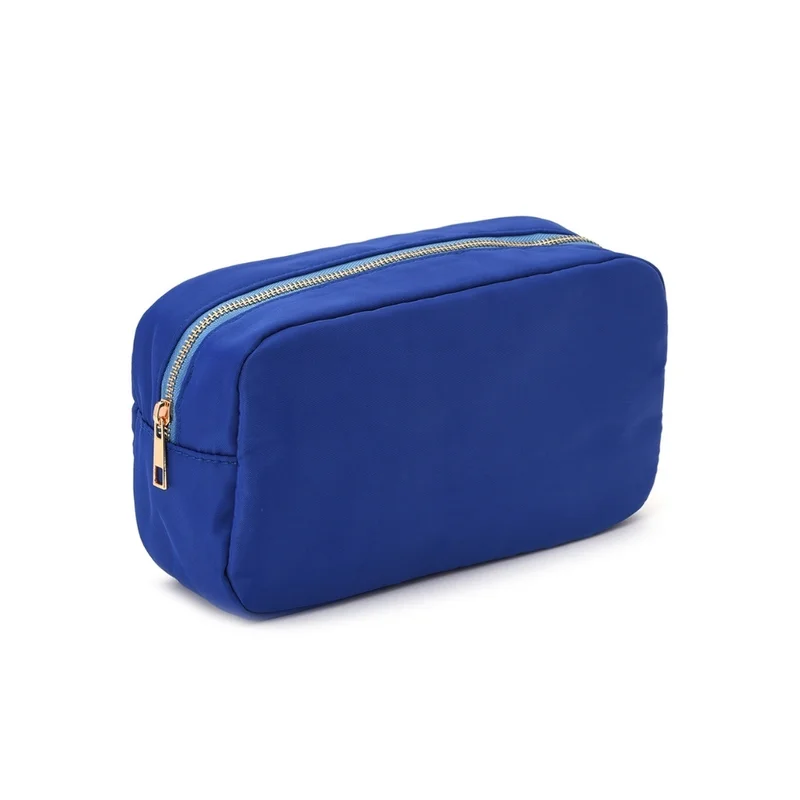The Happy Tribe Personalised Medium Pouch, Royal Blue