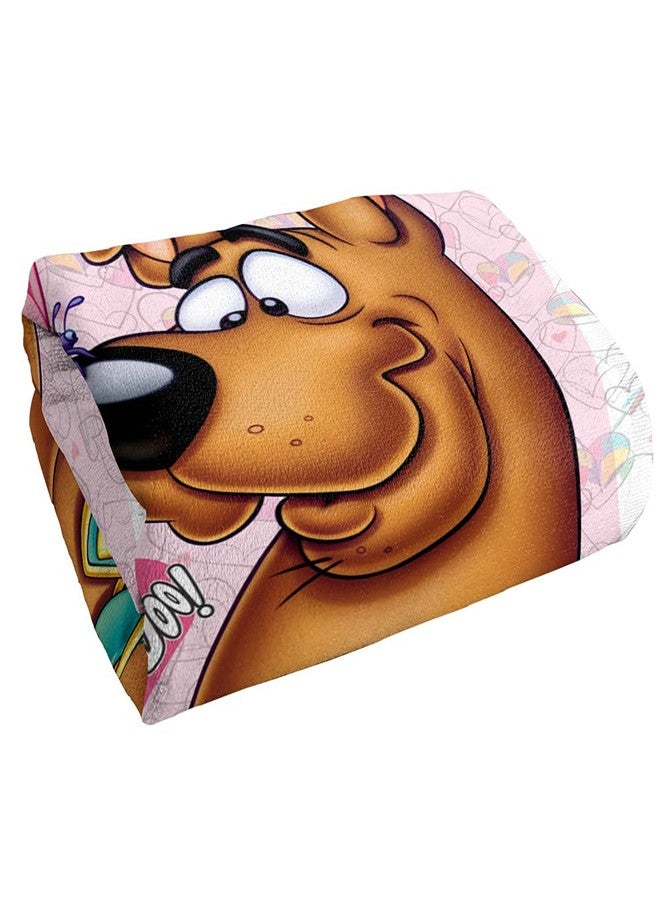 LOGOVISION منشفة شاطئ مرخصة رسمياً من لوغوفيجن سكوبي دو على شكل فراشة 30" × 60" - Image 3