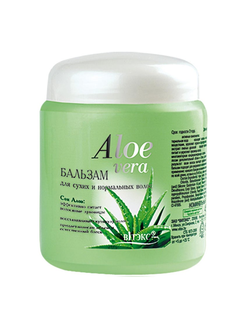 Vitex / ALOE VERA Balm for dry and normal hair,450ml