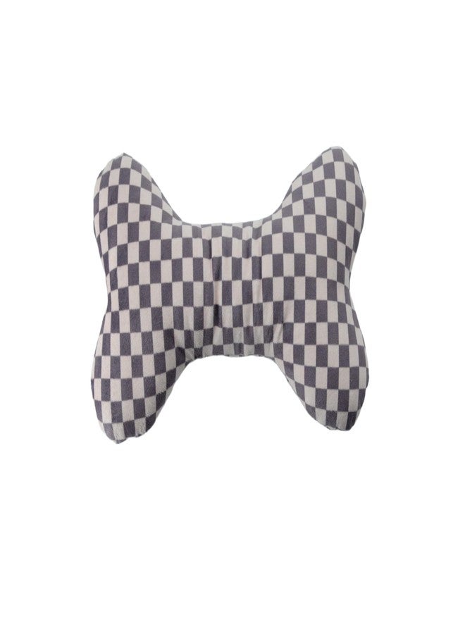 Everything Chic Dog Toy Plush Designer Dog Luxury Toys with Interactive Squeaker Stimulating Pet Enrichment Bone Puppy Checkered Doggie Birthday Gift Boy Girl Soft Chew (Chewypawtton, Large) - Image 2