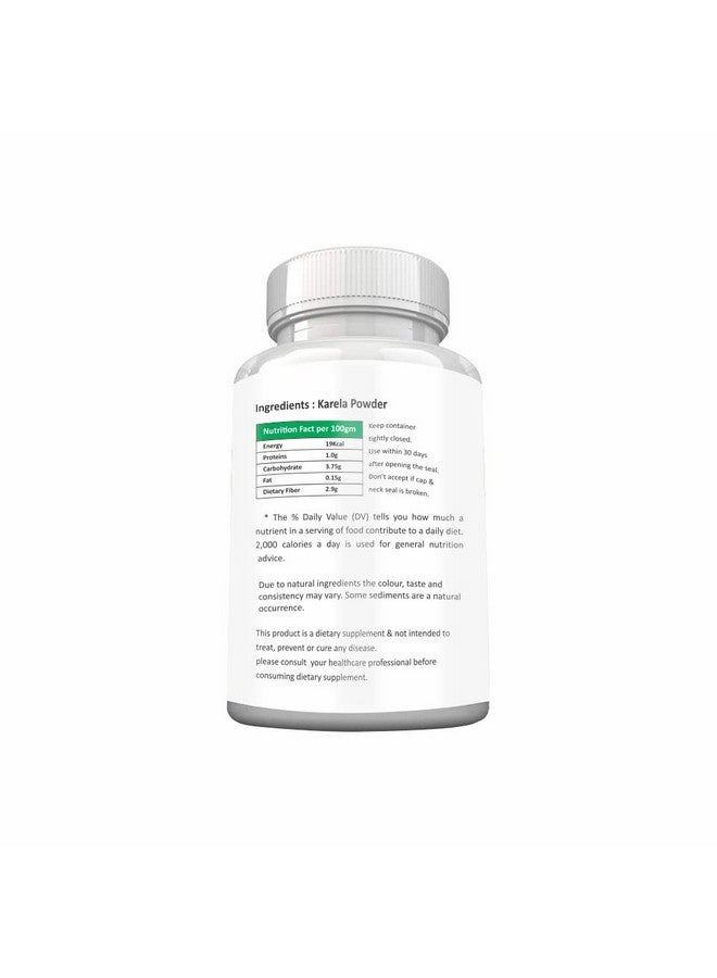 SEYA Karela Powder for Diabetes (Momordica Charantia), 100g (Pack of 3) / No Added Sugar, Herbal Supplement for Skin and Stomach - Image 4