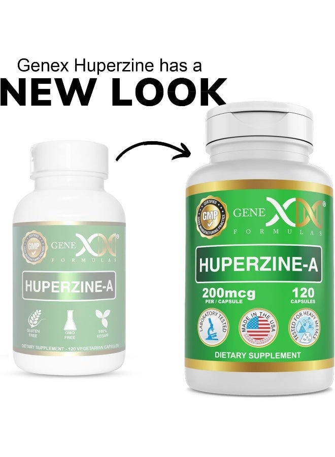 Genex Formulas Huperzine A 200mcg 120 Capsules - Image 2