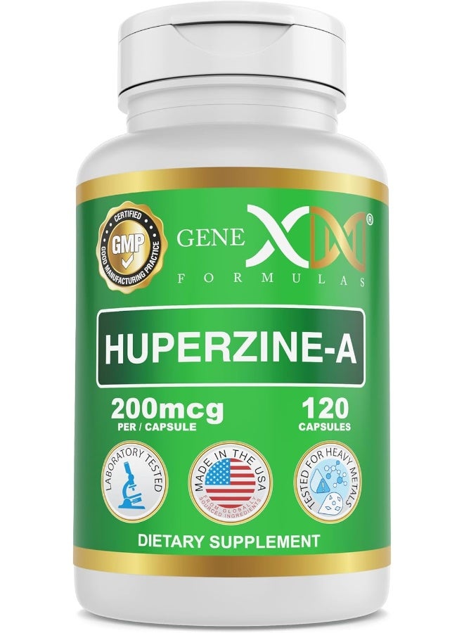 Genex Formulas Huperzine A 200mcg 120 Capsules - Image 1