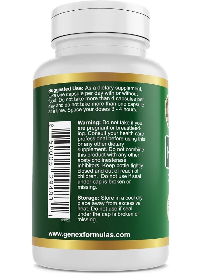 Genex Formulas Huperzine A 200mcg 120 Capsules - Image 4