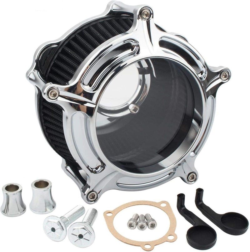 DEMULAX Motorcycle Air Filter Kit for Harley Models - Image 4