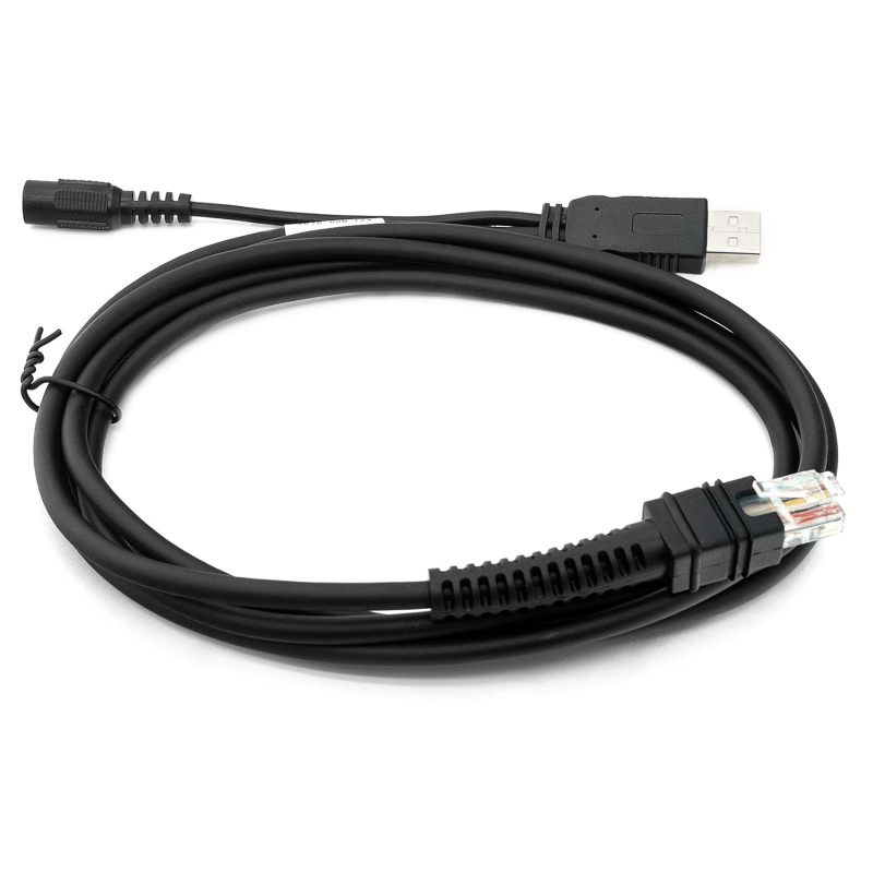 كابل USB A إلى RJ45 للماسح الضوئي 300 سم - يربط أجهزة ماسح الباركود بمنافذ USB-A - كابل نقل بيانات مستقر لماسحات الباركود - Image 5