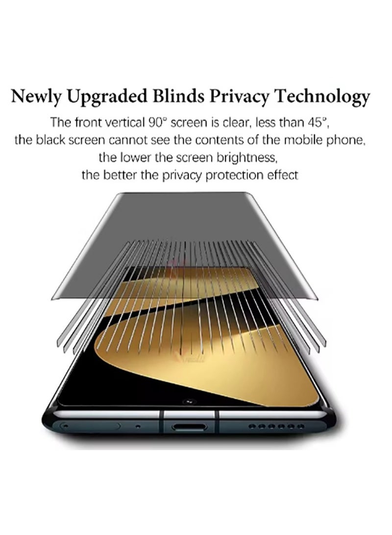 1Pack Privacy Screen Protector Tempered Glass for Huawei Pura 80 Ultra , Scratch-Resistant, Anti Spy - Image 3