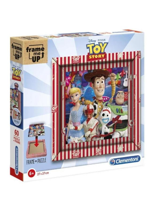 Clementoni Frame-Me-Up Toy Story Puzzle – 60 Pcs - Image 1