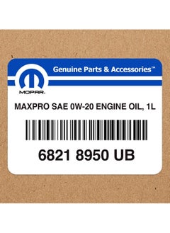 Mopar Mopar Max Pro 0W-20 Motor Oil (1 Liter)  - Image 3