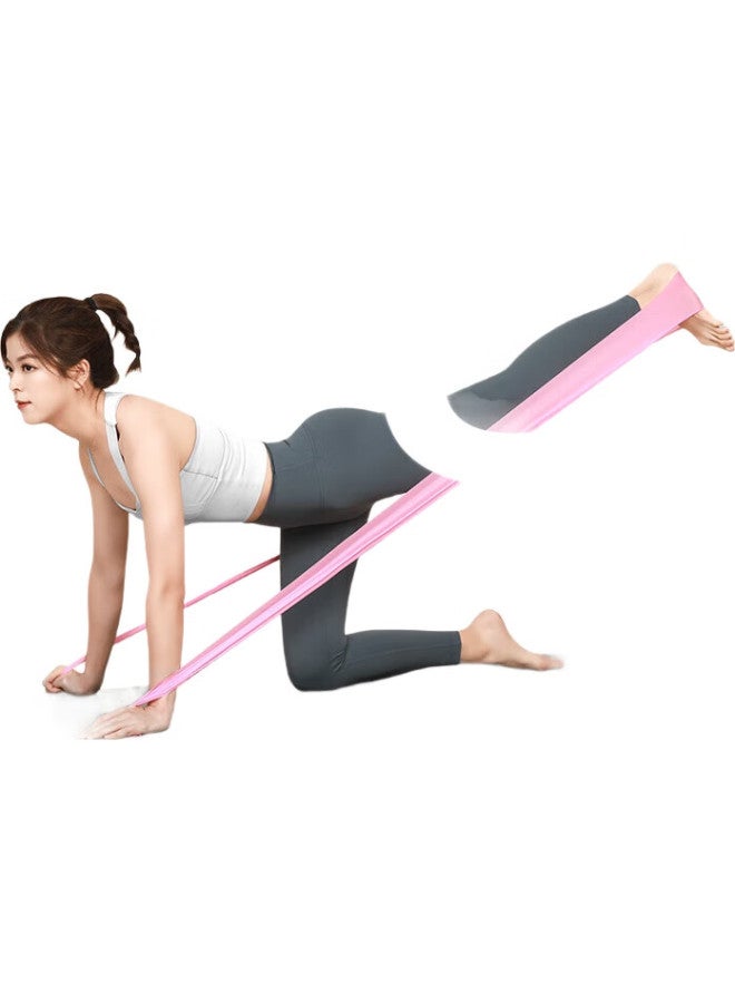 Lexi Fitness Elastic Band Women'S Yoga Strength Training Stretching Shoulder Opening Resistance Band Back Training Resistance Band Deep Gray 30 Lbs - Image 3