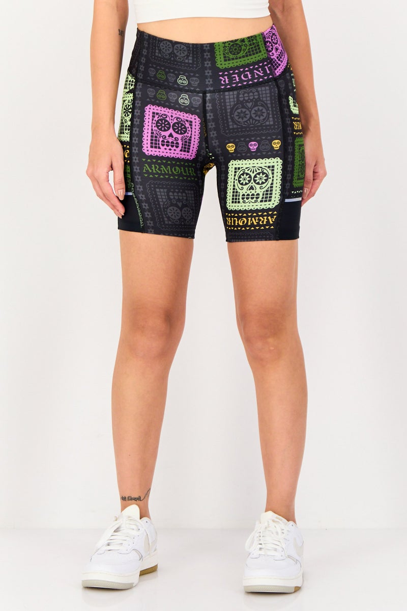 UNDER ARMOUR شورتات تدريب رياضية للنساء، متعددة الألوان - Image 1