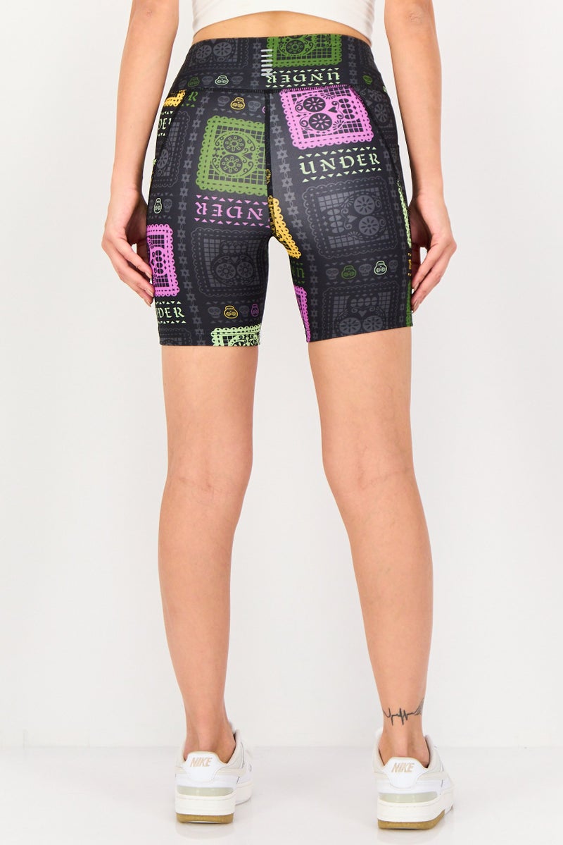 UNDER ARMOUR شورتات تدريب رياضية للنساء، متعددة الألوان - Image 3