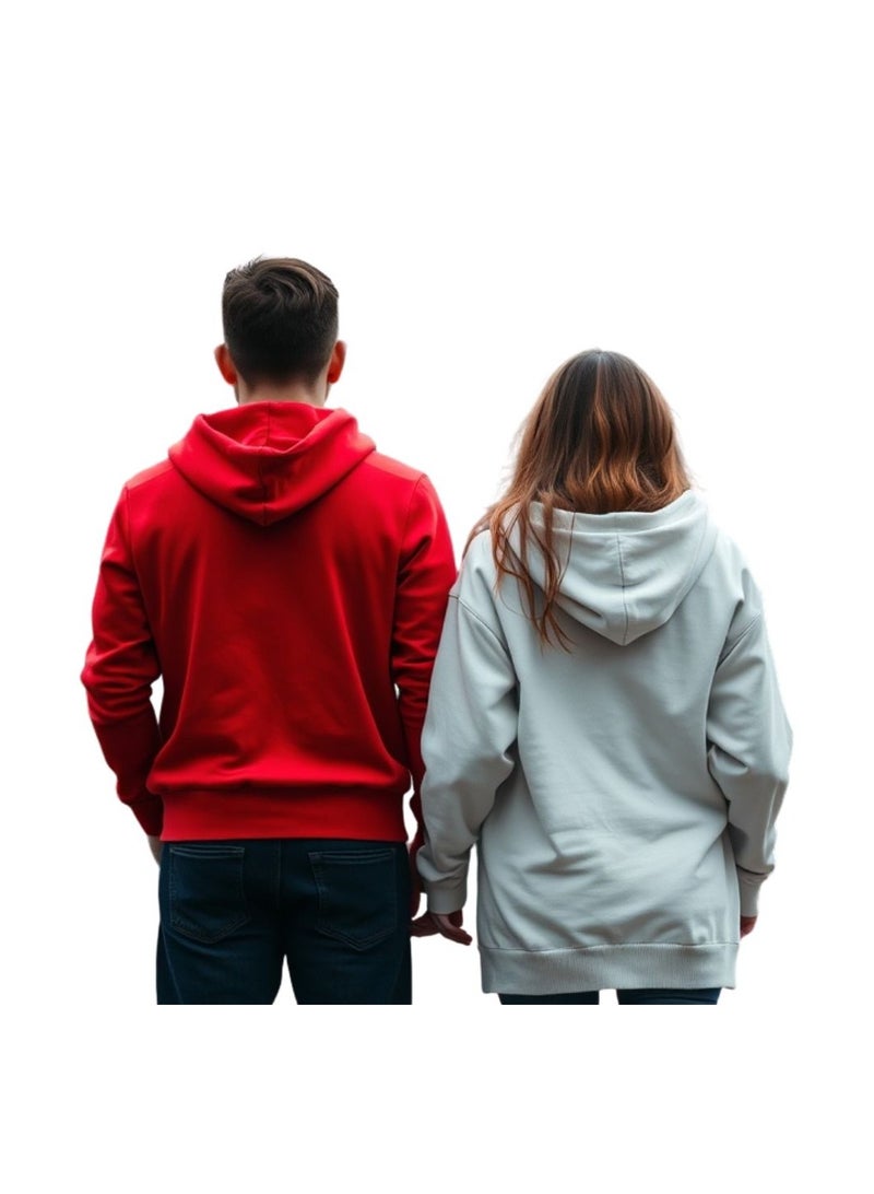 PRINTSHOP4ME Valentines Day Couples Hoodies-Comfortable Hoodies For Boyfriend,Girlfriend,Husband Or Wife-Cute Outfits For Valentine's Day  - Image 4