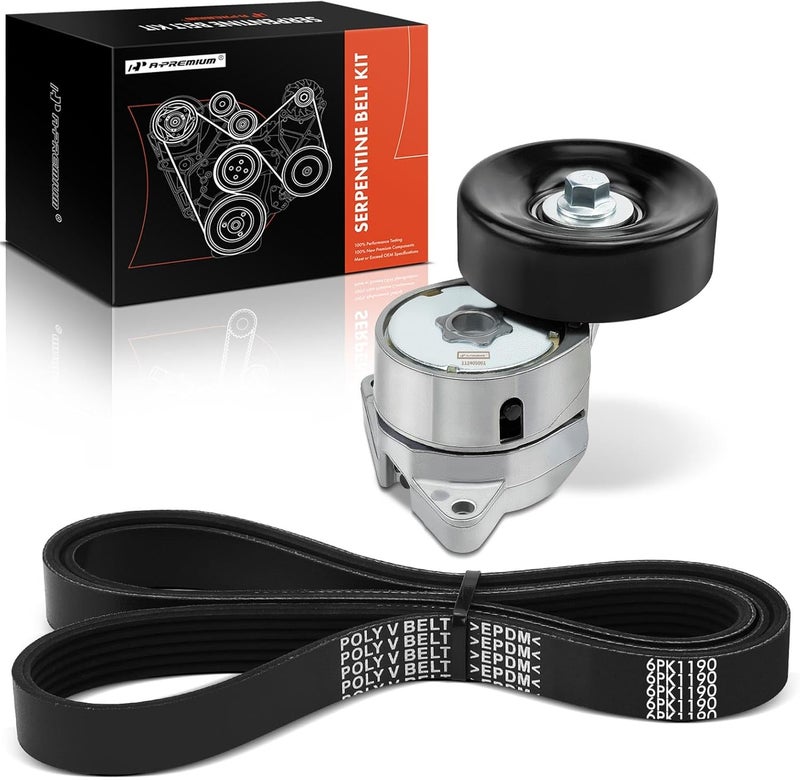 A-Premium Serpentine Belt Drive Component Kit for Honda Odyssey - Image 1