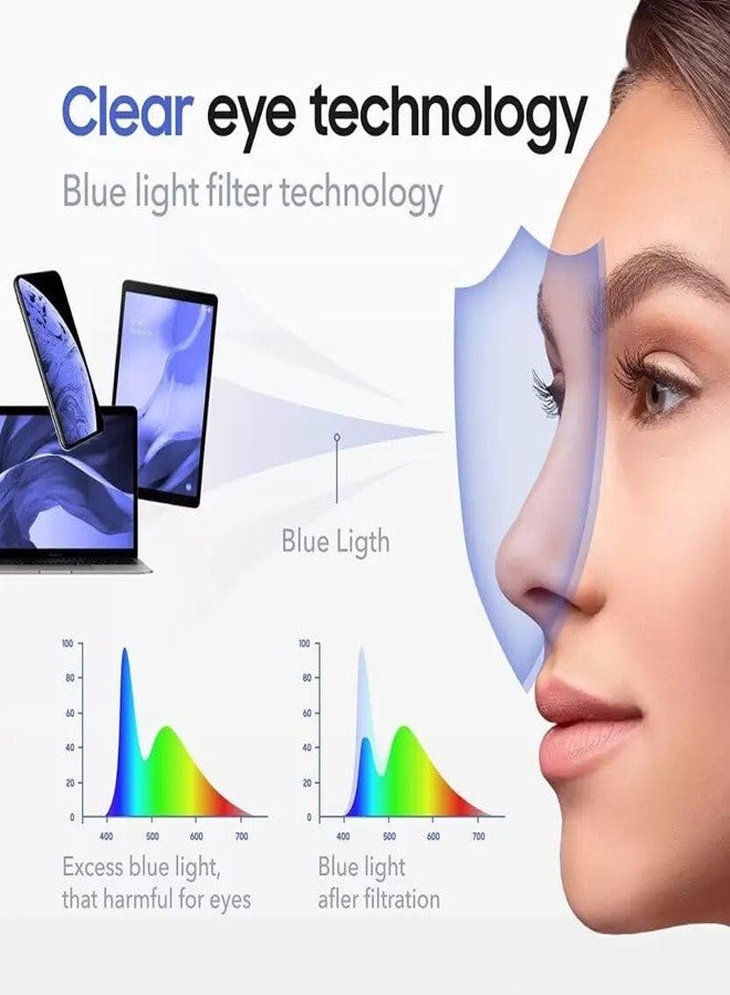 Optify Blue Ray Zero Power Spectacles with Anti-glare UV by Computer Tablet Laptop Mobile (Unisex) - Image 5