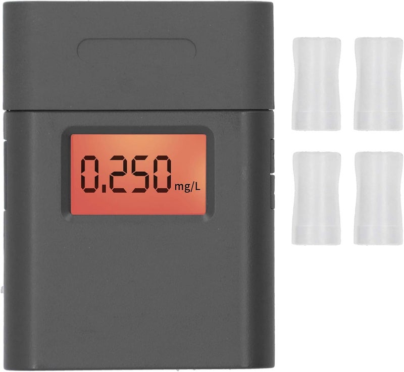 klarako Alcohol Detector, 360‑Degree Rotating Blowing Port Breathalyzer for High-Sensitivity Semiconductor Alcohol Sensor for Detect Alcohol Concentration - Image 1