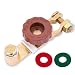 Xawuesa Top Post Battery Disconnect Switch with AntiCorrosion Washers12V125AQuick CutOffFit for CarsTrucksBoatsRVs and Electrical Equipment Brown - Image 2