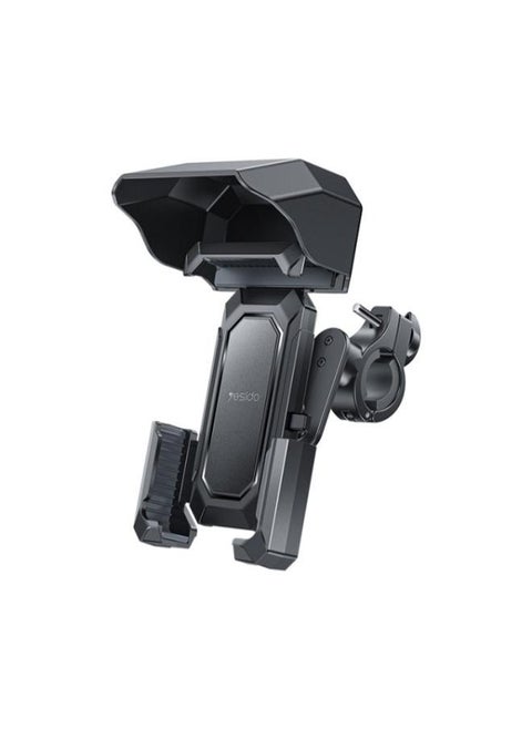 C331 Yesido 360 Degree Universal Ball Adjustment Mechanical Locking Stable Bicycle Phone Holder