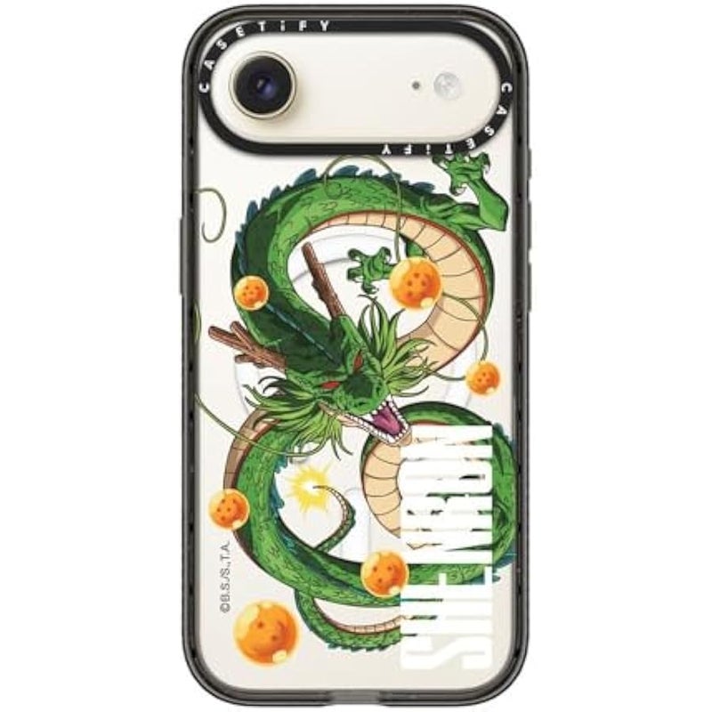 Casetify Impact iPhone Air Case 【Dragon Ball Colab/Slim/Magsafe / 8.2 ft. 4X Military Grade Drop Protection】 - Dragon Ball Z Shenron - Clear Black - Image 3